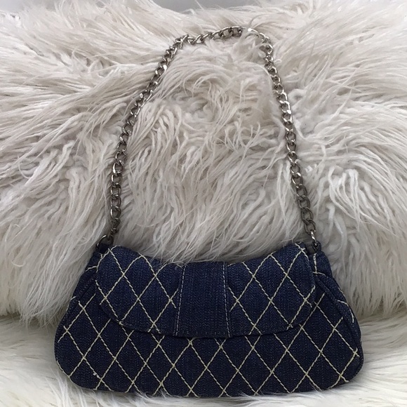 Vera Bradley Quilted Denim Mini Shoulder/Clutch Bag - Picture 4 of 13